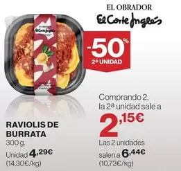 Obrador - Raviolis De Burrata