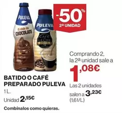 Puleva - Batido O Cafe Preparado
