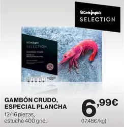Gambón Crudo, Especial Plancha
