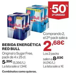 Red Bull - Bebida Energética