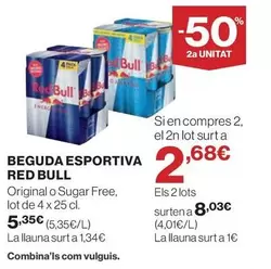 Red Bull - Beguda Esportiva