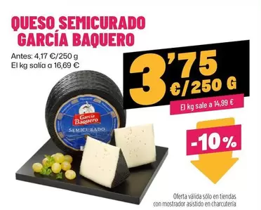 García Baquero - Queso Semicurado