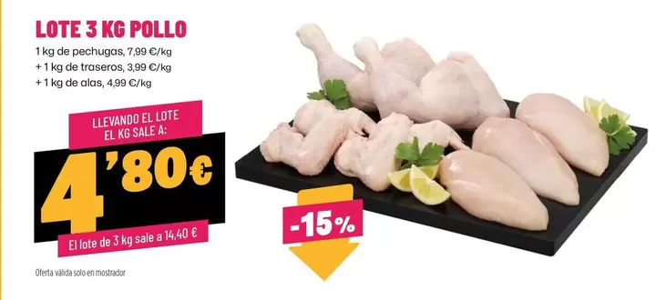 Solo - Lote 3 Kg Pollo