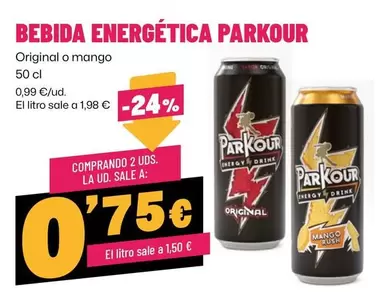 mango - Bebida Energetica