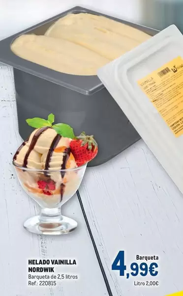 Nordwik Helado Vainilla