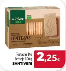 Santiveri - Tostadas Bio Lenteja