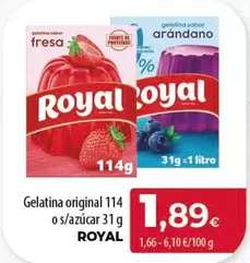 Royal - Gelatina Original O S/azucar