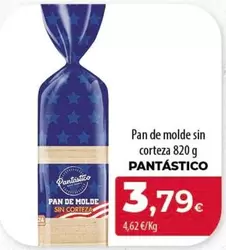 Pantástico - Pan De Molde Sin Corteza