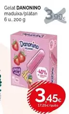Danonino - Gelat Maduixa