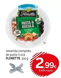 Florette - Amanida Completa De Pasta I Ruca