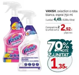 Vanish - Oxiaction O Roba Blanca, Esprai