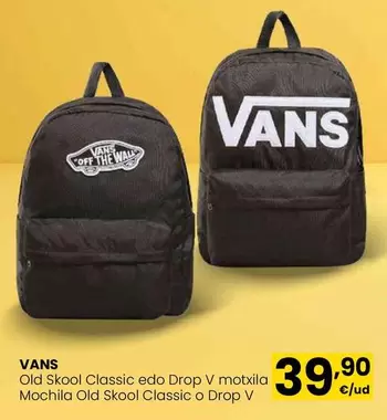 Vans - Mochila Old Skool Classic O Drop V