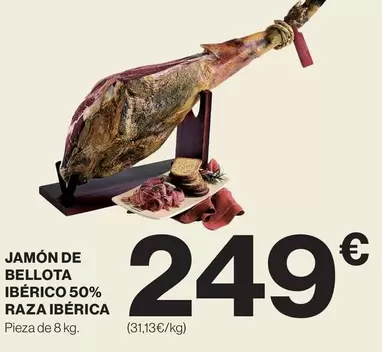 Bellota - Jamón De  Ibérico 50% Raza Ibérica