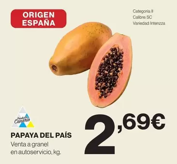 origen - Papaya Del País
