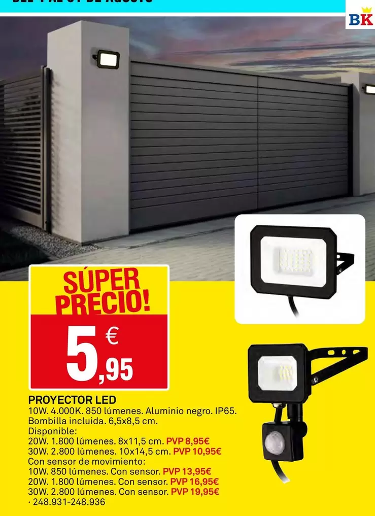 Proyector Led
