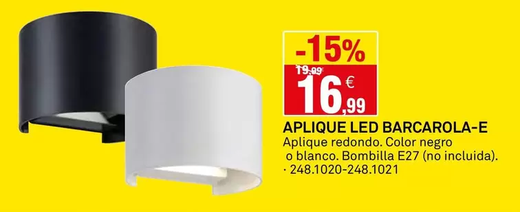 Aplique Led Barcarola-E 