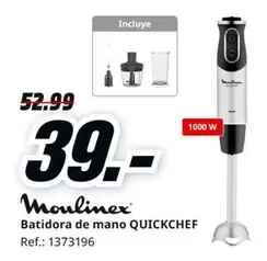 Moulinex - Batidora De Mano Quickchef