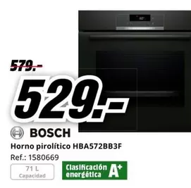 Bosch - Horno Pirolitico HBA572BB3F