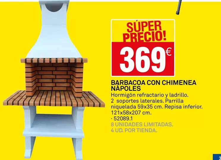 Barbacoa Con Chimenea Napoles