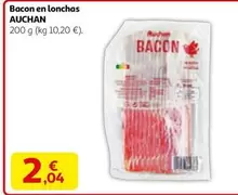 Auchan - Bacon En Lonchas