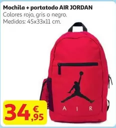 Jordan - Mochila + Portatodo