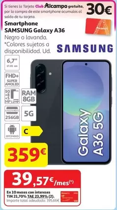 Samsung - Smartphone Galaxy A36