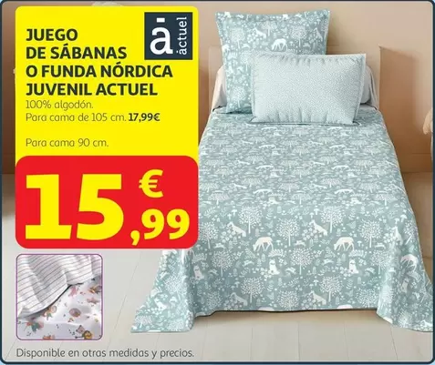 actuel - Juego De Sabanas O Funda Nordica Juvenil
