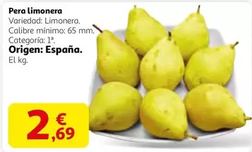 origen - Pera limonera