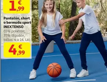 inextenso - Pantalón, Short O Bermuda Sport