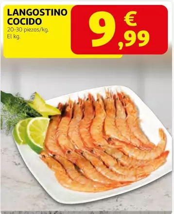 Langostino Cocido