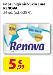 Renova - Papel Higienico Skin Care