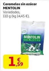 Mentolin - Caramelos Sin Azucar