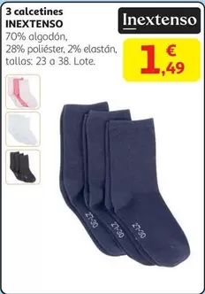 inextenso - 3 Calcetines