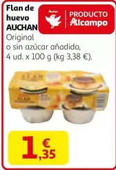 Auchan - Flan De Huevo