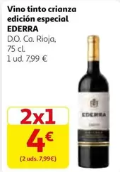 Ederra - Vino Tinto Crianza Edicion Especial