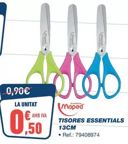 Maped - Tisores Essentials 13cm