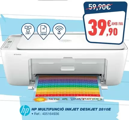 HP - Multifunció Inkjet Deskjet 2810E