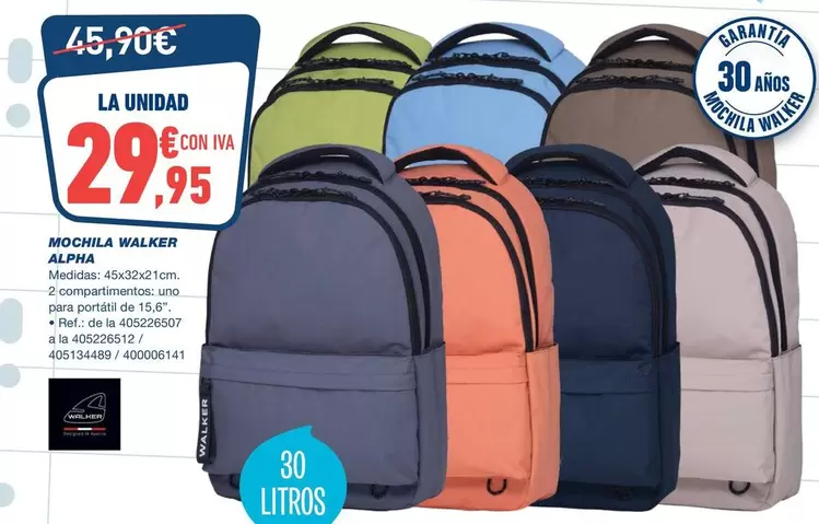 Walker - Mochila Alpha