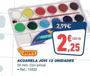 Jovi - Acuarela  12 Unidades