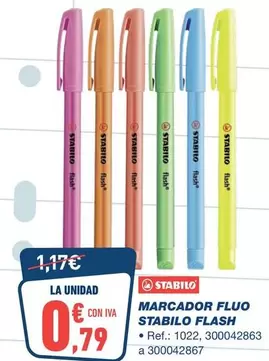 Stabilo - Marcador Fluo Flash