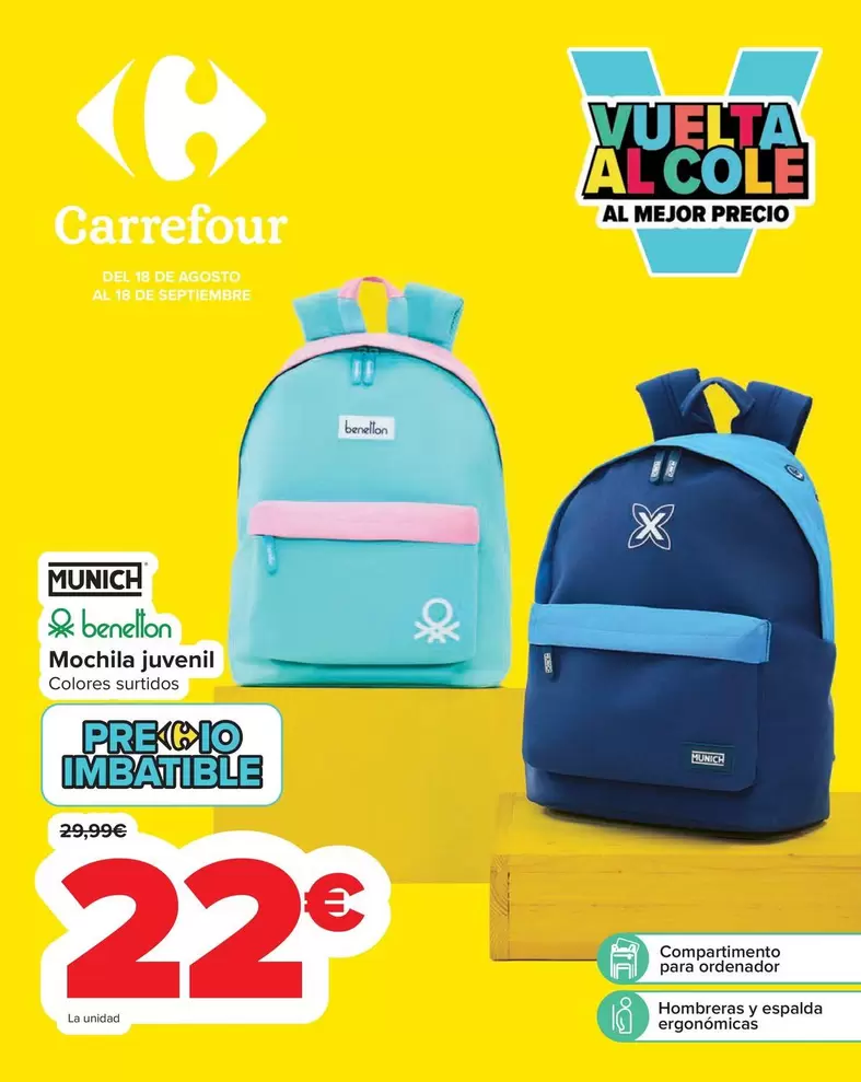 Munich - Mochila Juvenil