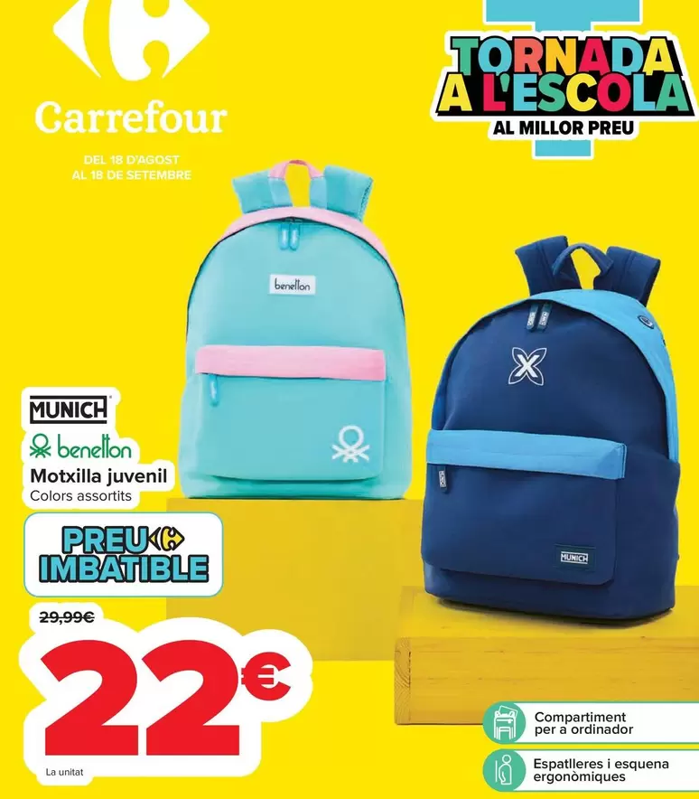 Munich - Mochila Juvenil