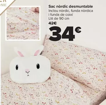 Tex Home - Saco Nordico Desmontable