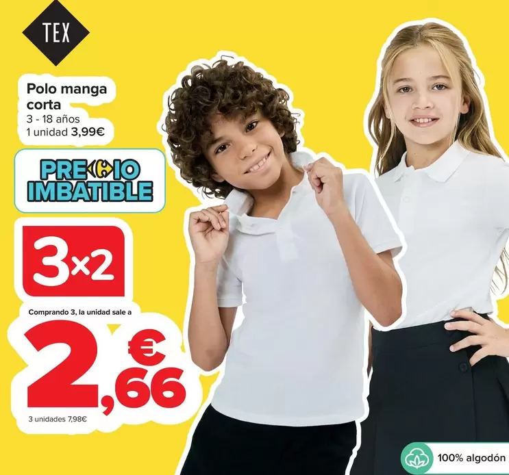 TEX - Polpa Manga Corta