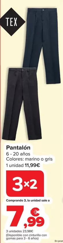 TEX - Pantalón