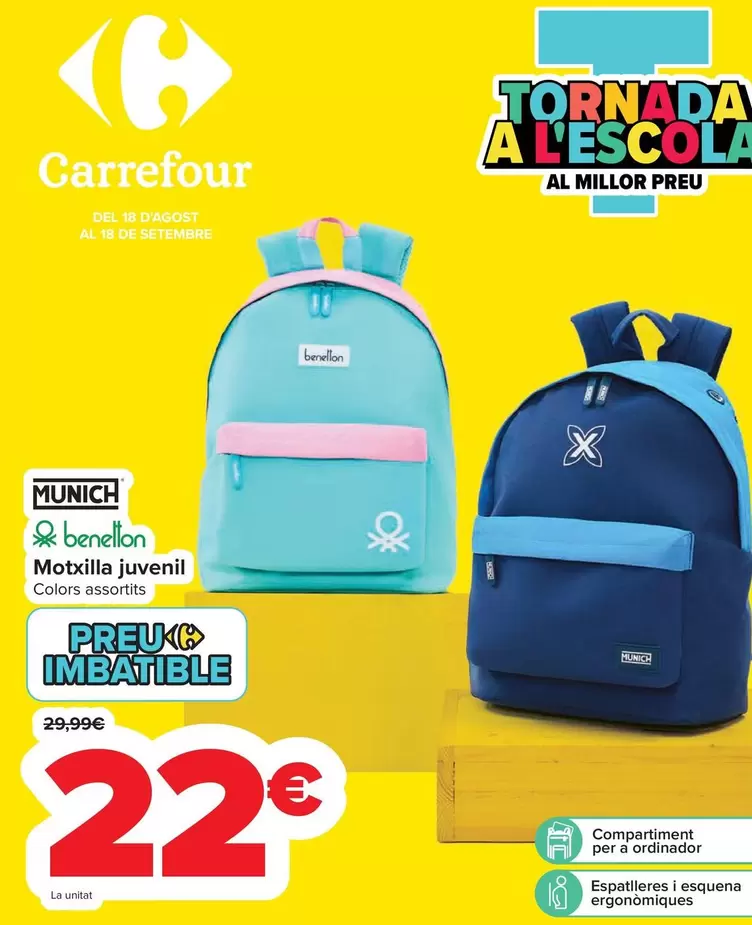 Munich - Mochila Juvenil