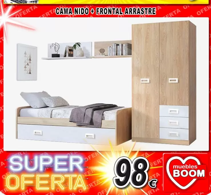 Cama Nido + Frontal Arrastre