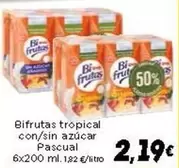Pascual - Bifrutas Tropical Con/sin Azucar