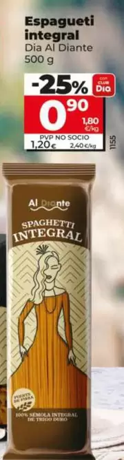 Dia Al Diante - Espagueti Integral