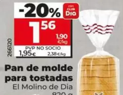 El Molino De Dia - Pan De Molde Para Tostadas